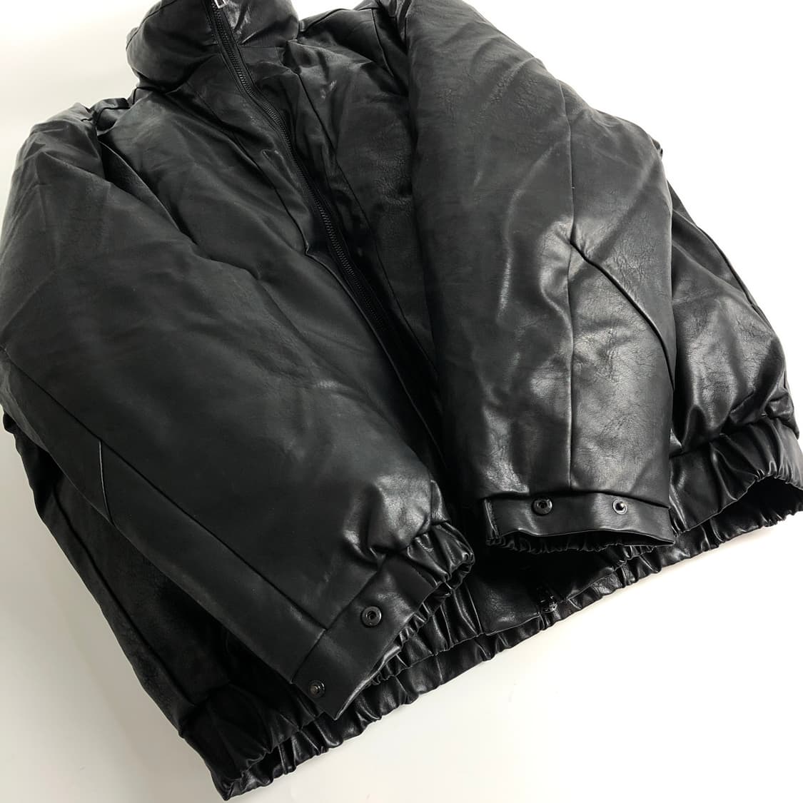 라퍼지스토어 레더 푸퍼 패딩 L 상품이미지7