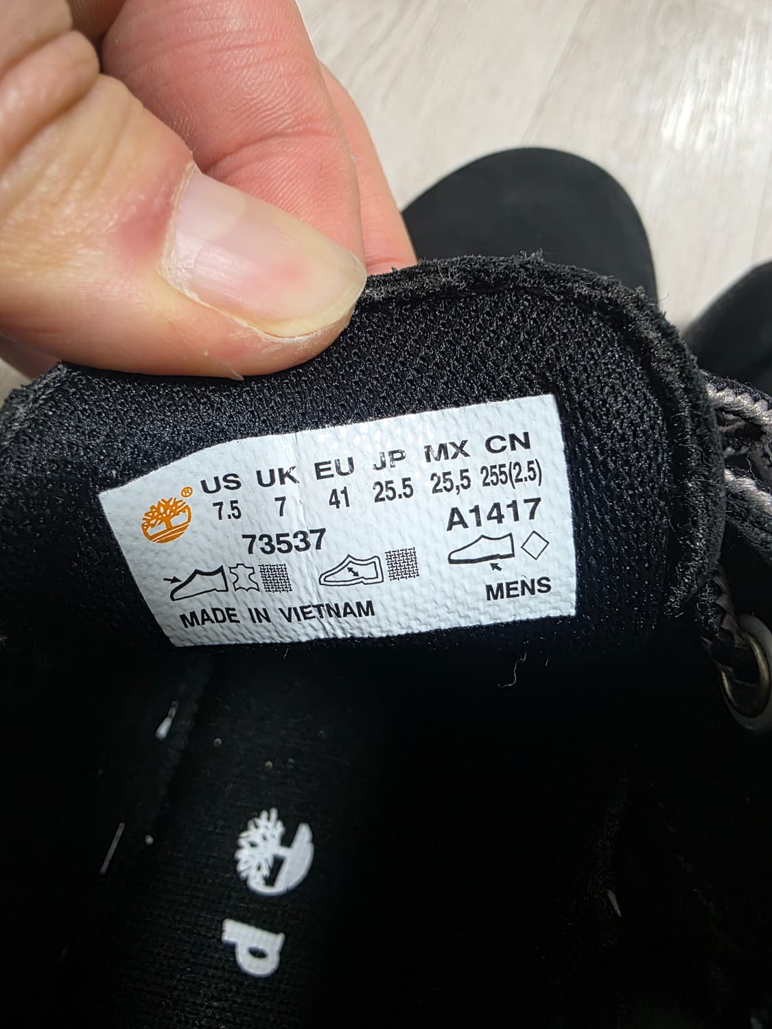 팀버랜드 클래식 옥스포드 블랙부츠(255~260) 상품이미지7