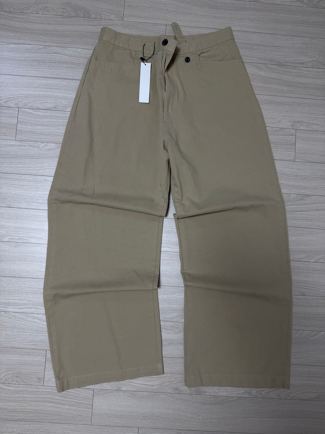 와이드 코튼팬츠 상품이미지1