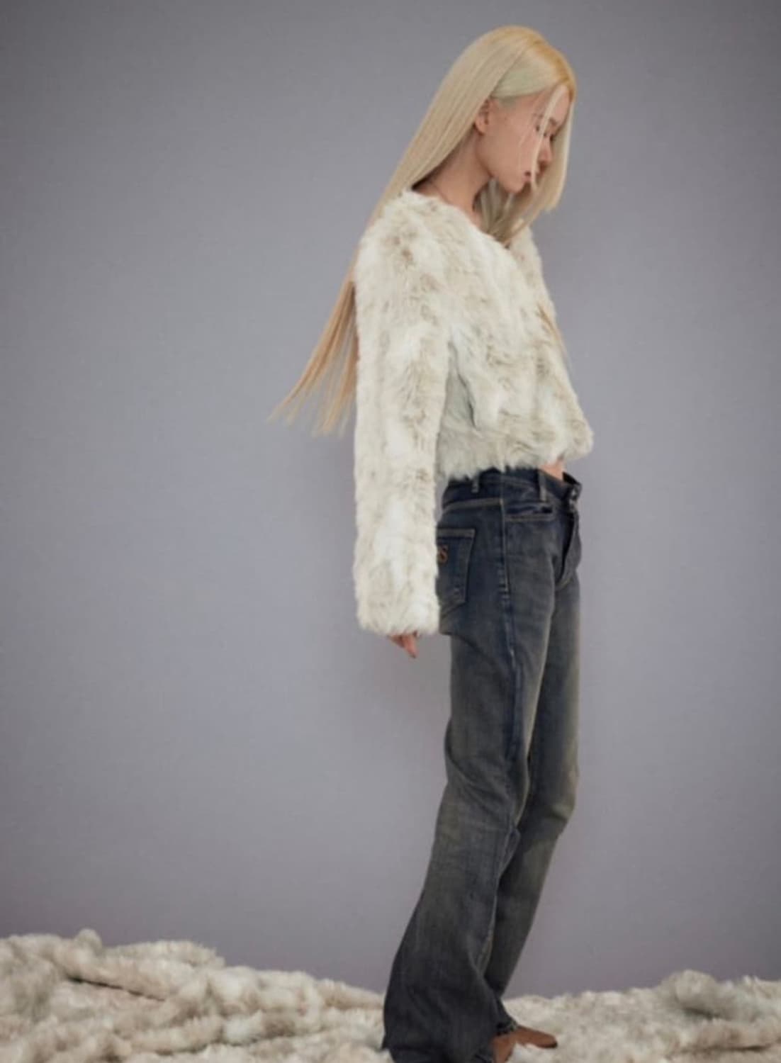 애즈온 퍼자켓 상품이미지2