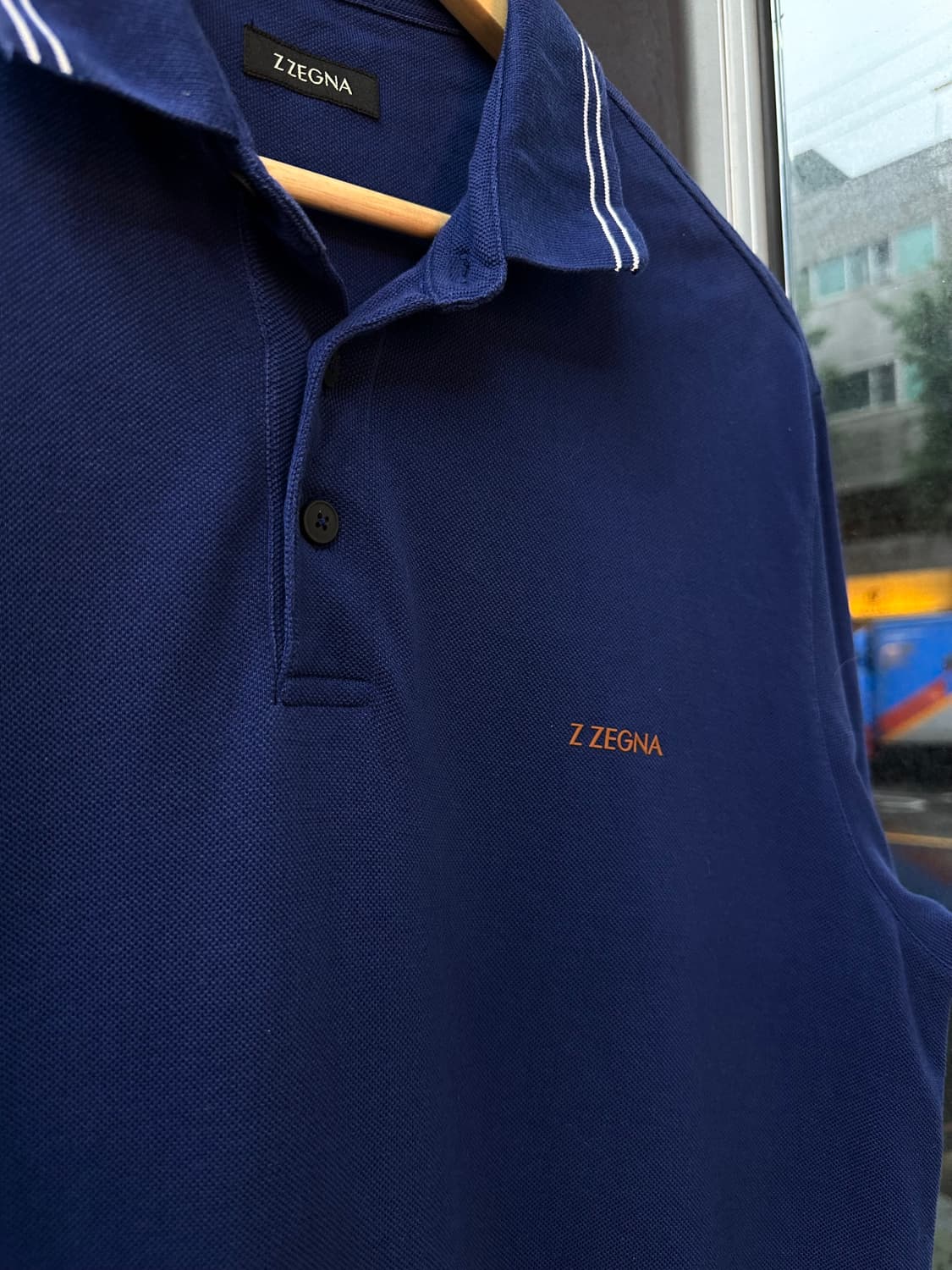 L/ 제냐 ZEGNA 피케 폴로 반팔 상품이미지5