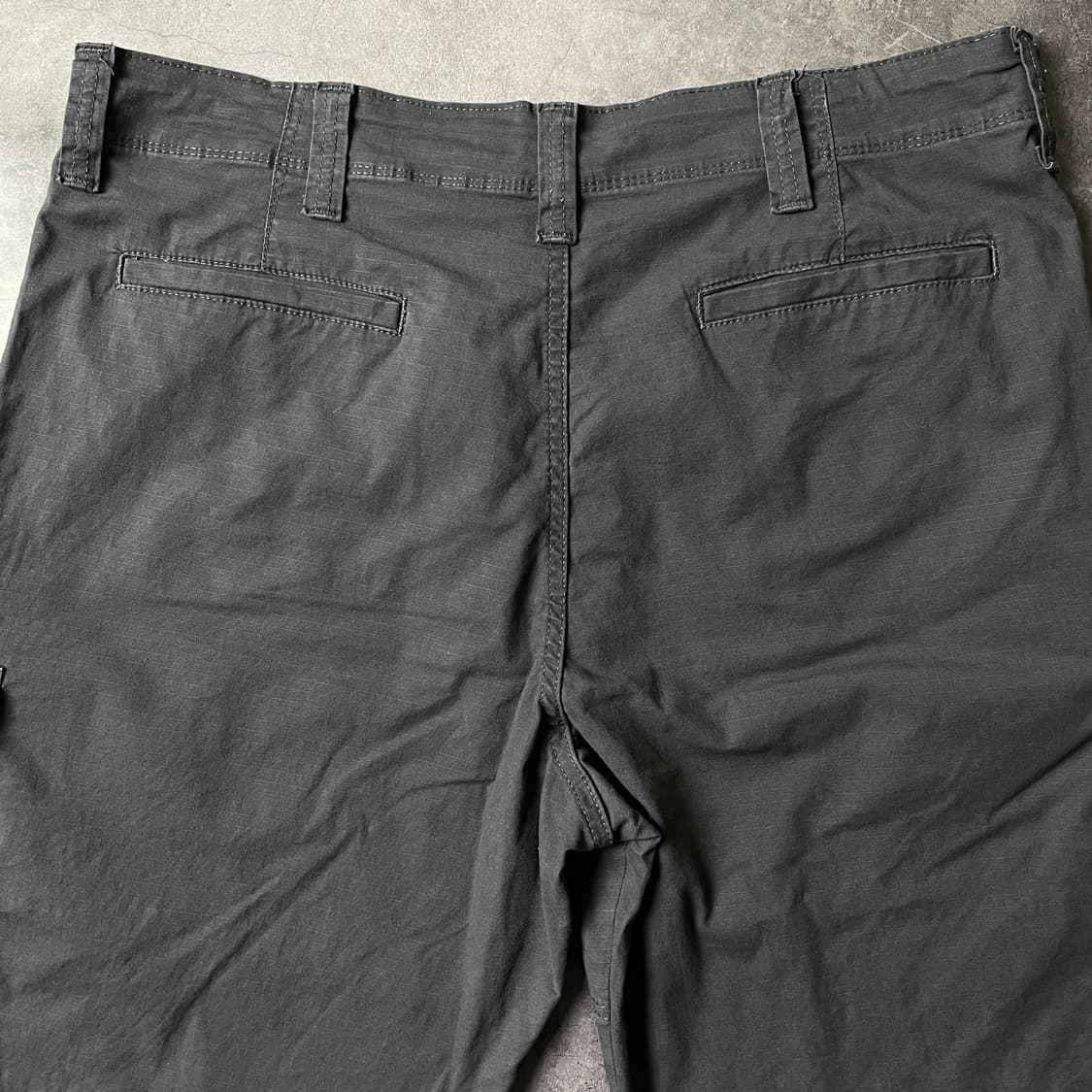 WRANGLER 랭글러 빈티지 차콜 카고 하프 팬츠 A00748 상품이미지6