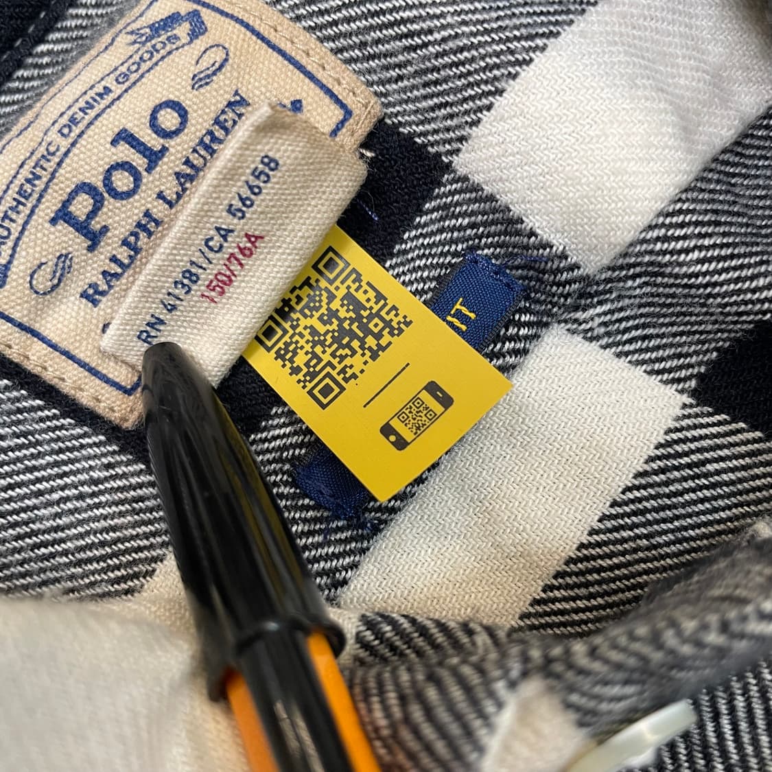 polo 랄프로렌 폴로 우먼스 플란넬 셔츠 2xs  상품이미지3