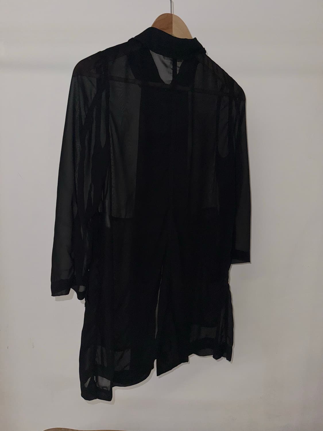 꼼데가르송 시스루 셔츠 상품이미지2