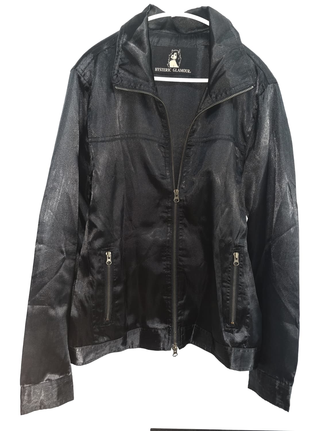 히스테릭글래머 투걸 샤틴 자켓 (양홍원 착용) 상품이미지2