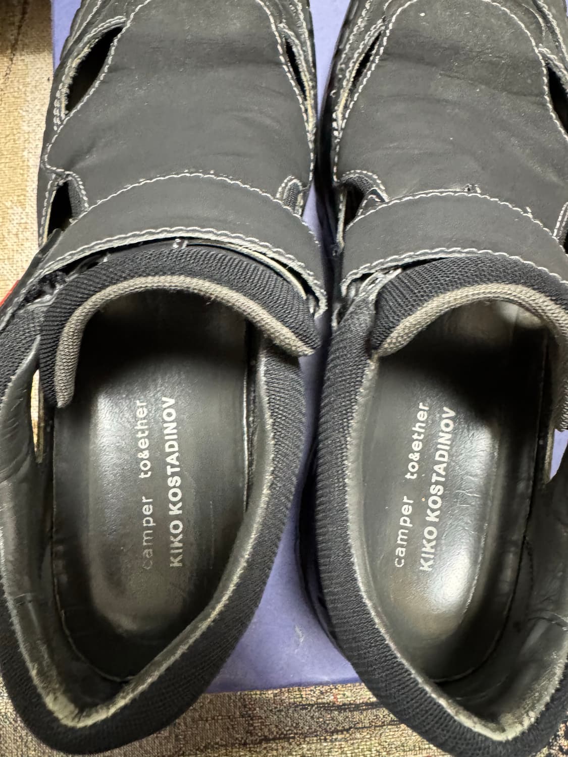 키코 캠퍼 스트랩 슈즈 블랙 43 상품이미지4