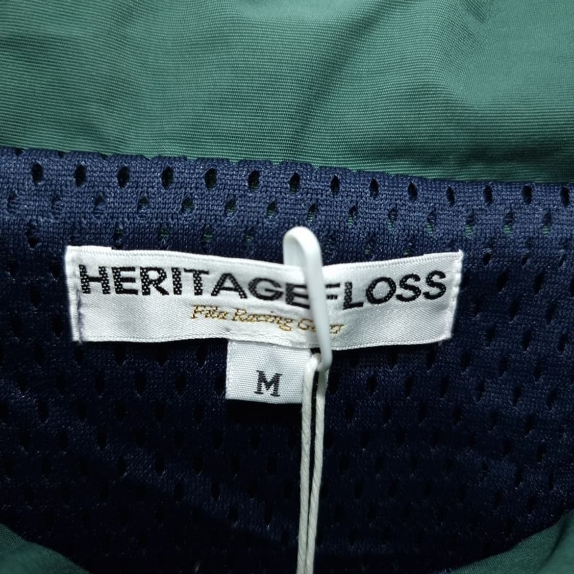 [휠라 X 헤리티지플로스] (새상품) 오버핏 바람막이 자켓 M19701 상품이미지9