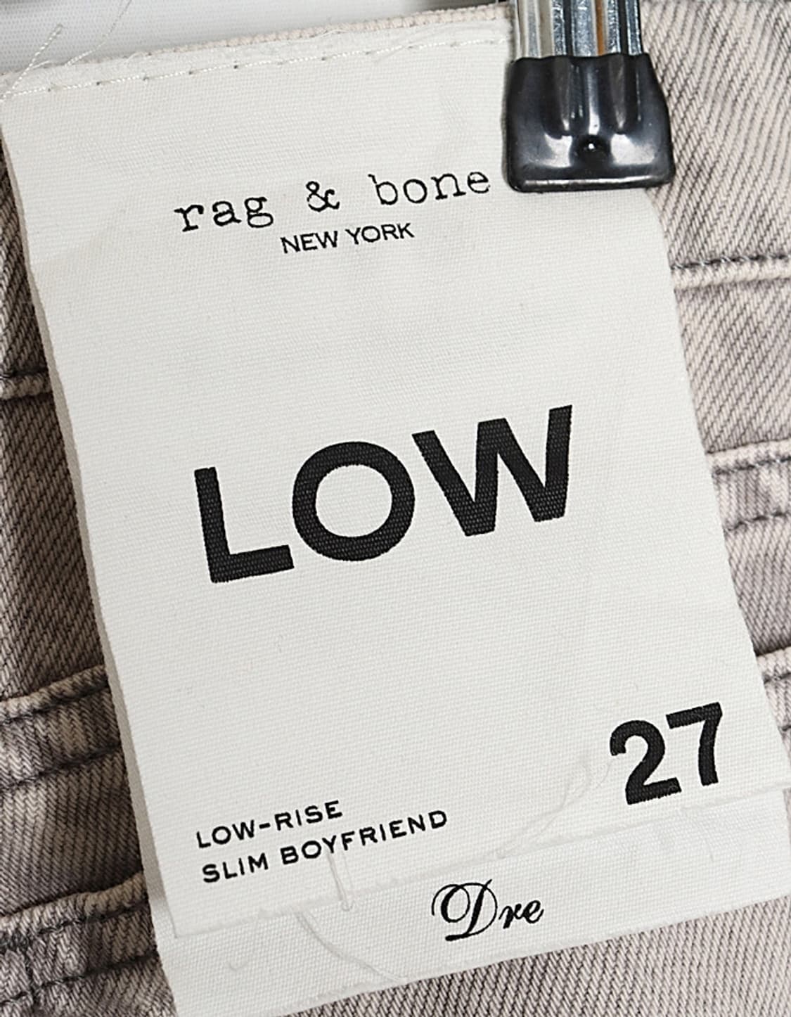 rag & bone Slim BoyFit Denim Pant (27) 상품이미지9