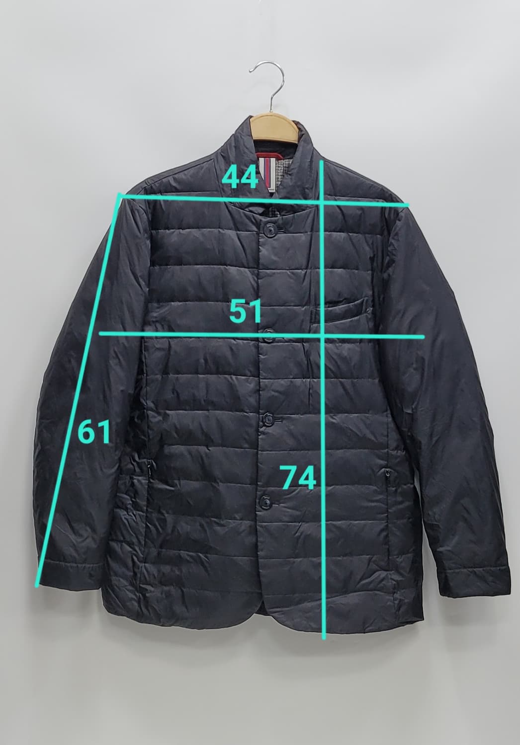 Henry Cottons 헨리코튼 구스 다운 패딩 자켓 / 남 100  상품이미지10