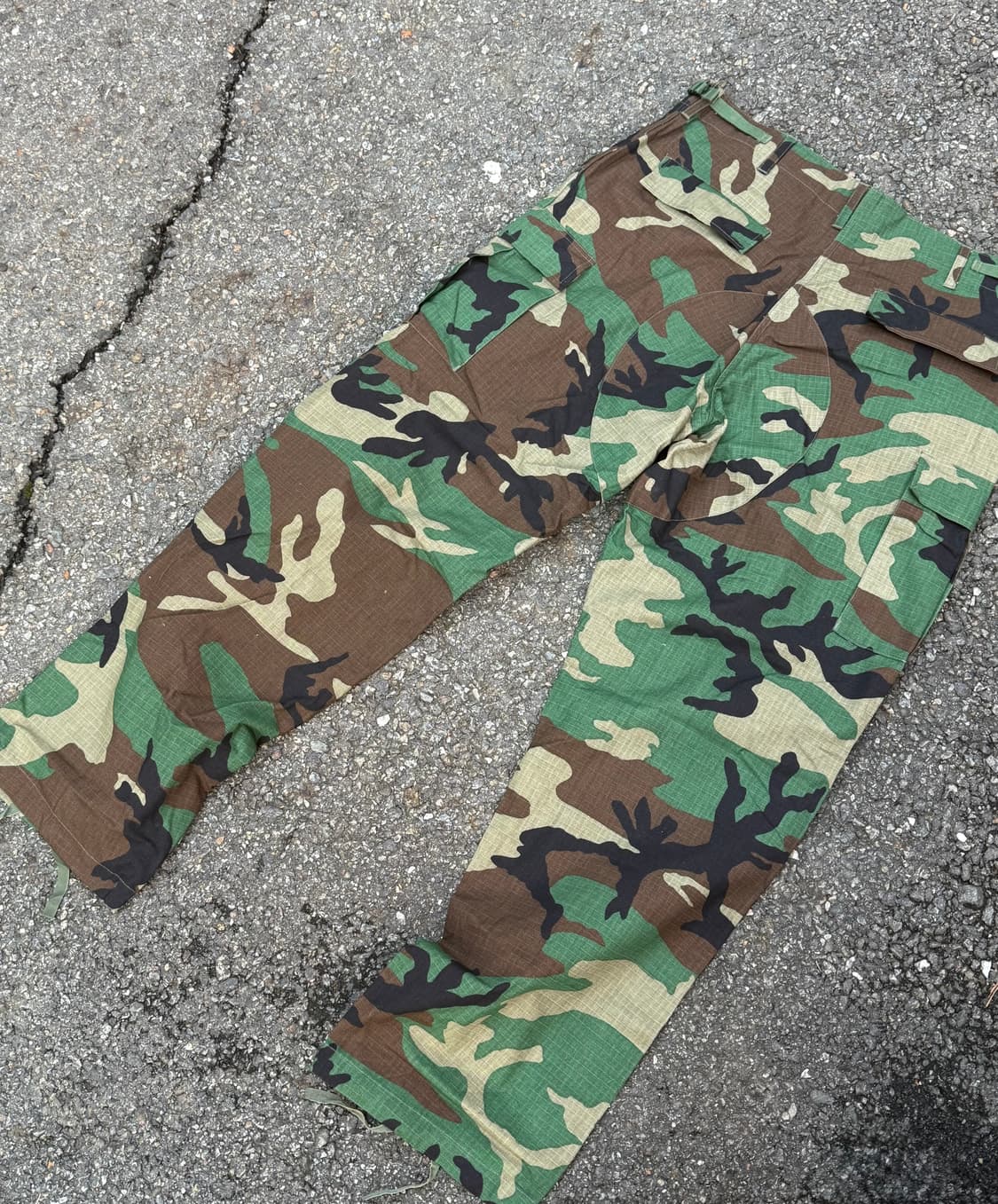 데드스탁 우드랜드 카모 립스탁 카고팬츠  상품이미지2