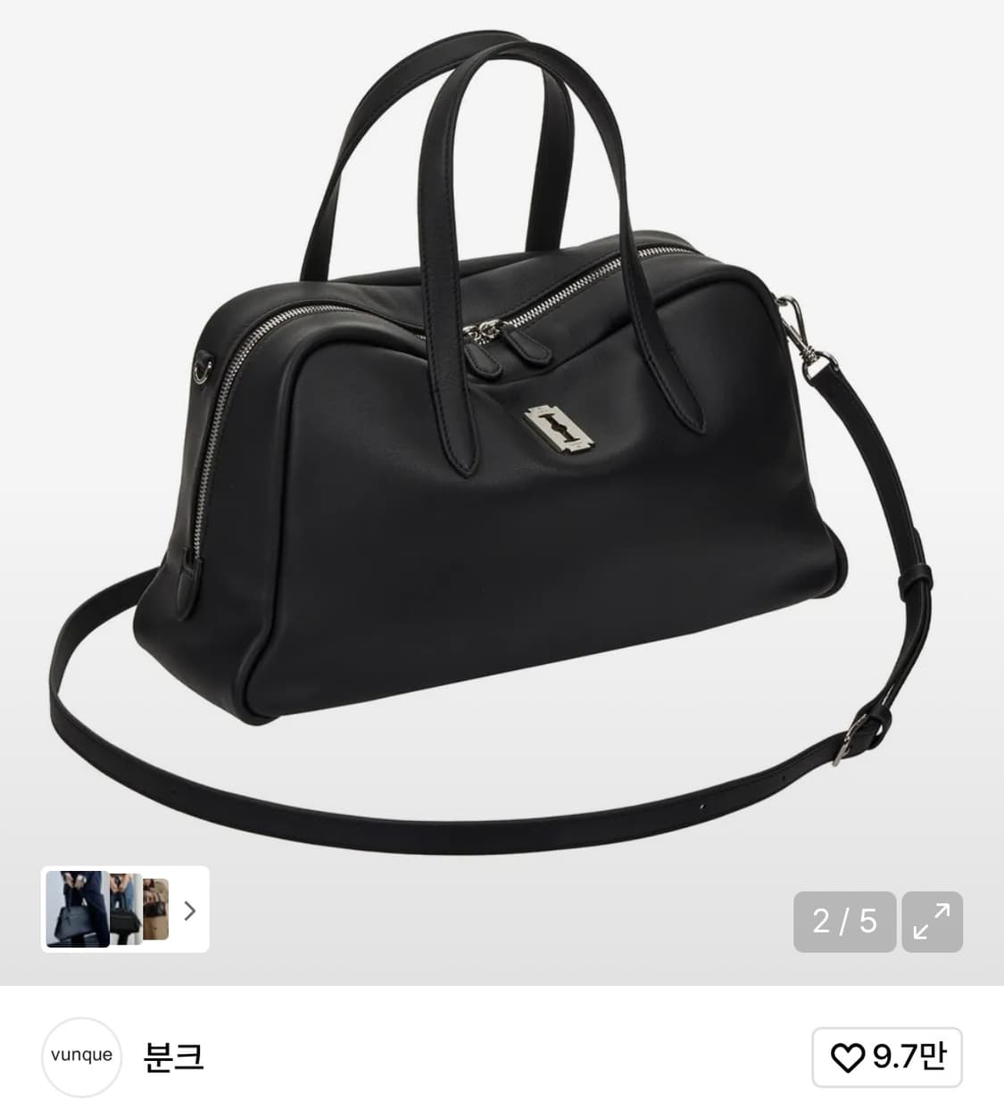 (새상품) 분크 신상 토트백 (토크 크럼블 토트) 상품이미지1