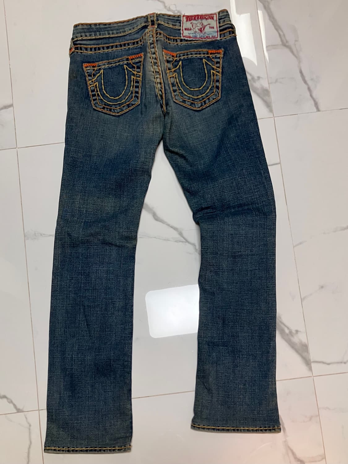 Johnny super T 조니 수퍼티 다크워시 부츠컷 트루릴리젼 상품이미지2