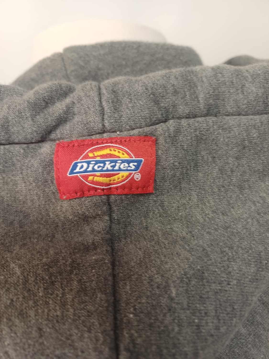 [XL] 디키즈(Dickies) 1922 레터링 기모 후드티 [차콜] 상품이미지5
