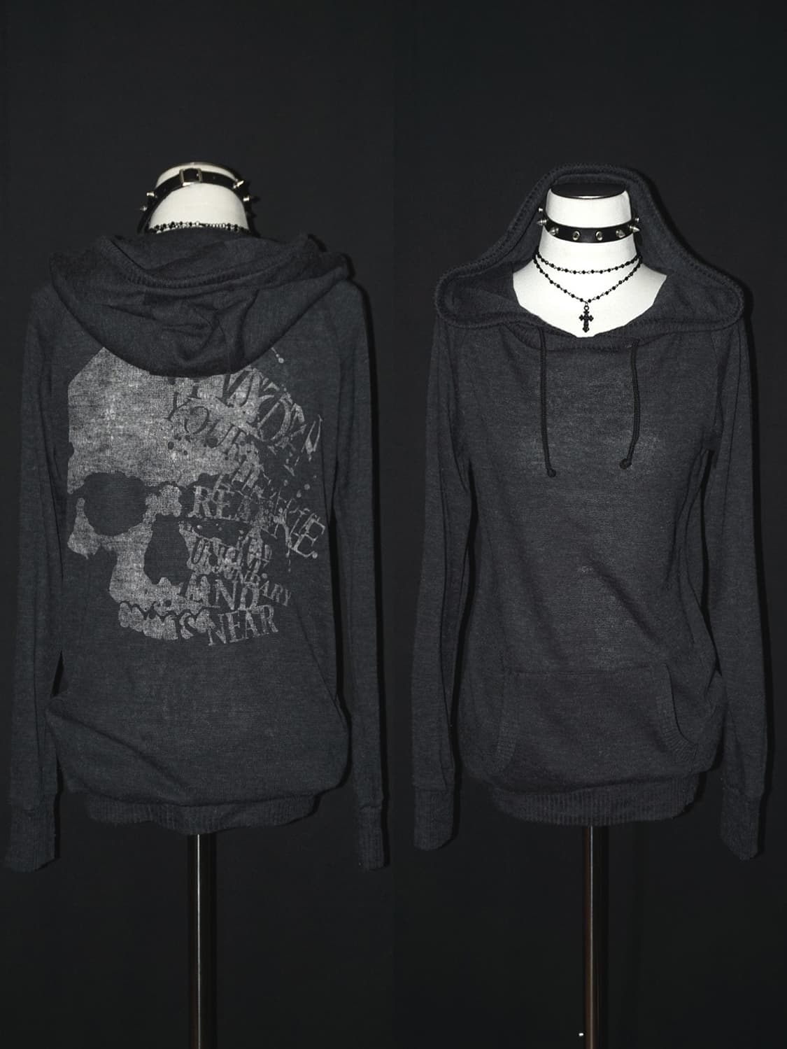 (heaven and earth) 00's punk hoodie 상품이미지1