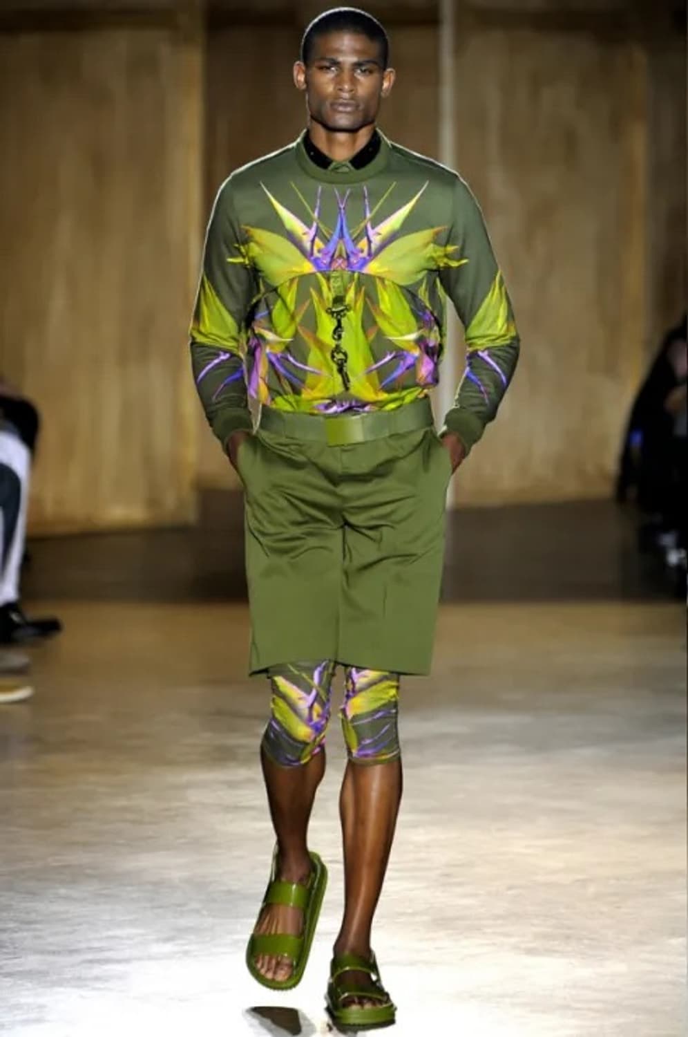 지방시 12SS 파라다이스 레깅스 그린 상품이미지8