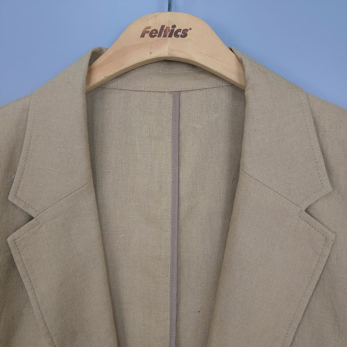 새제품)스파오 SPAO 린넨 셋업 자켓 베이지 XXL (110) 상품이미지2