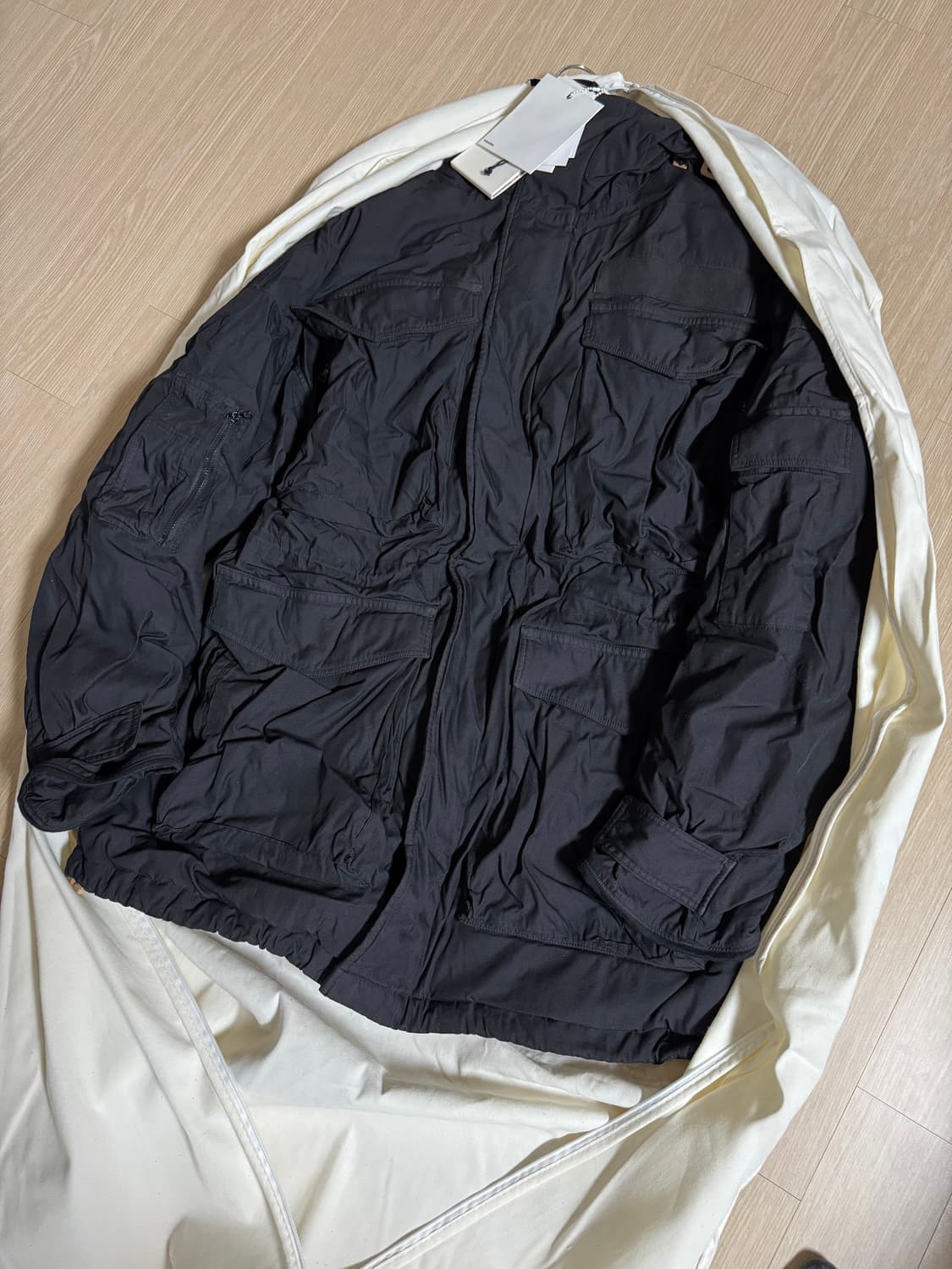 [2] 비즈빔 21AW 크루파 필드 다운 자켓 (블랙) 상품이미지3