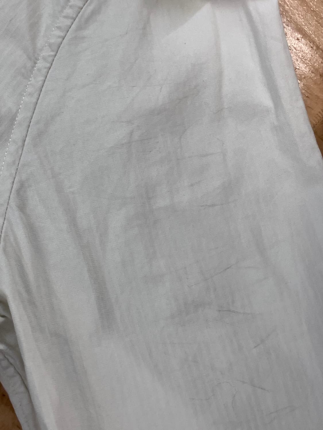 갭 코튼 카라 버튼 자켓 아이보리 L #csz3366 상품이미지7