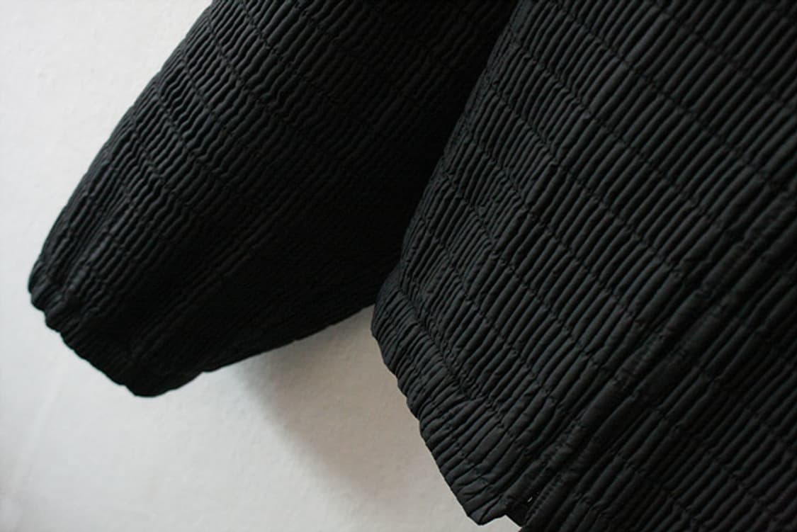 Y's YOHJI YAMAMOTO 요지야마모토 플리츠 후드 패딩 자켓 상품이미지7