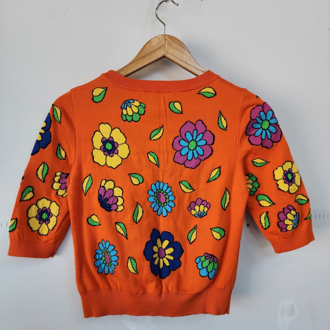 모스키노 오렌지 코튼 니트 상품이미지3