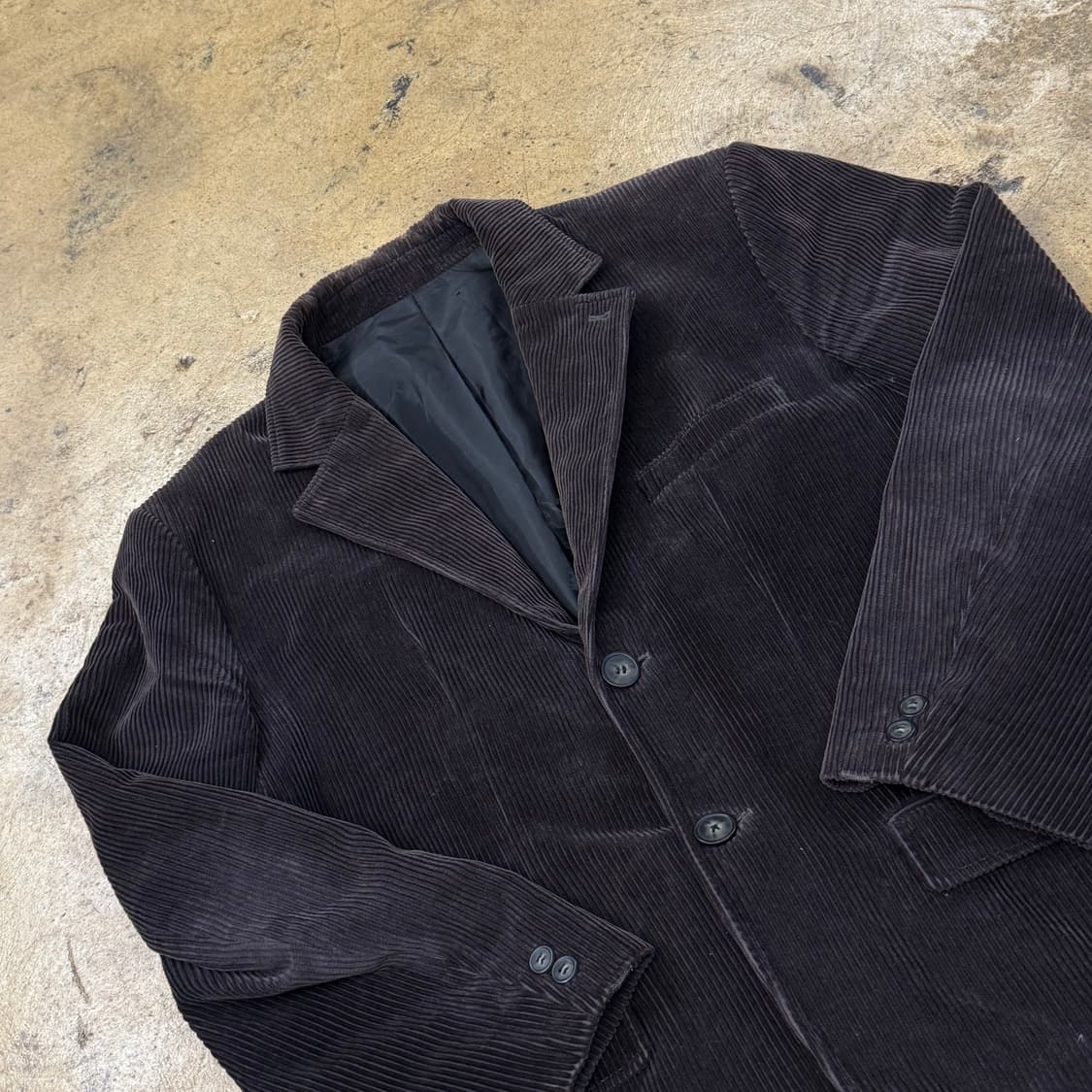 [정품/M] A.P.C. 브라운 코듀로이 자켓 b15 상품이미지1