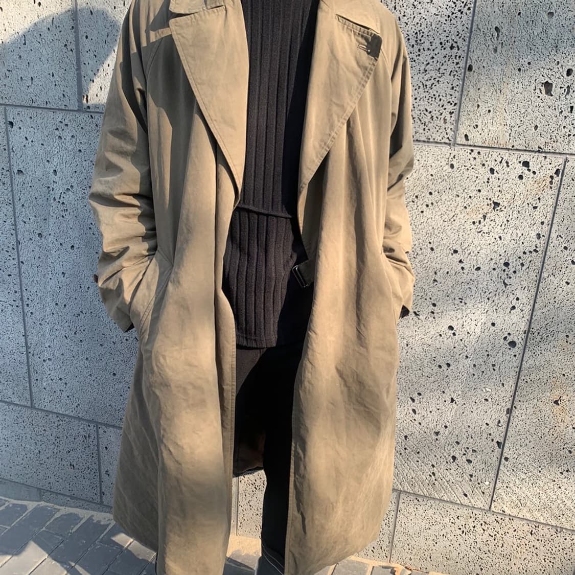 COMOLI 19AW 타이로켄 코트 올리브 Size 3 상품이미지3