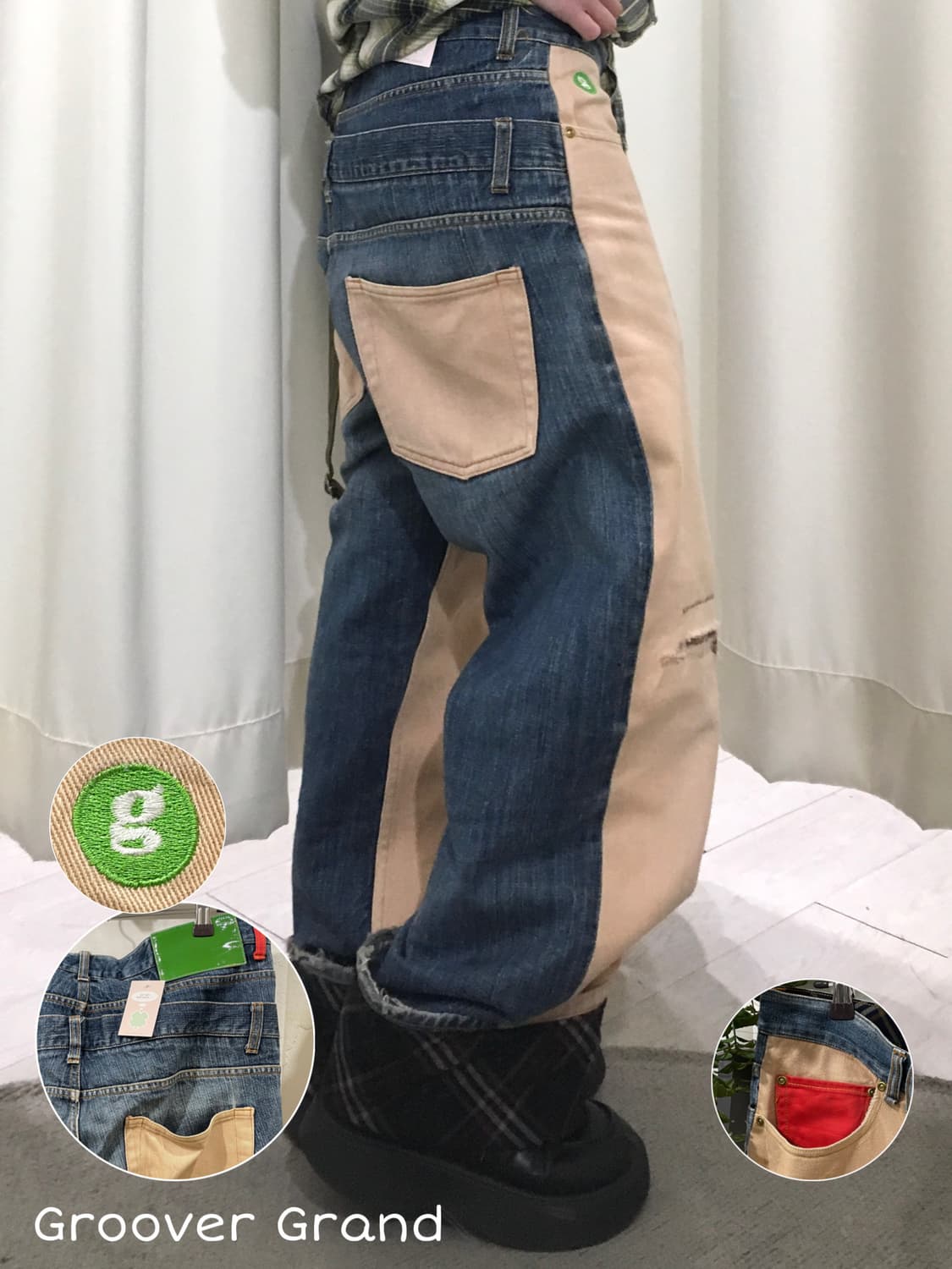 groover grand patch work pants 상품이미지1