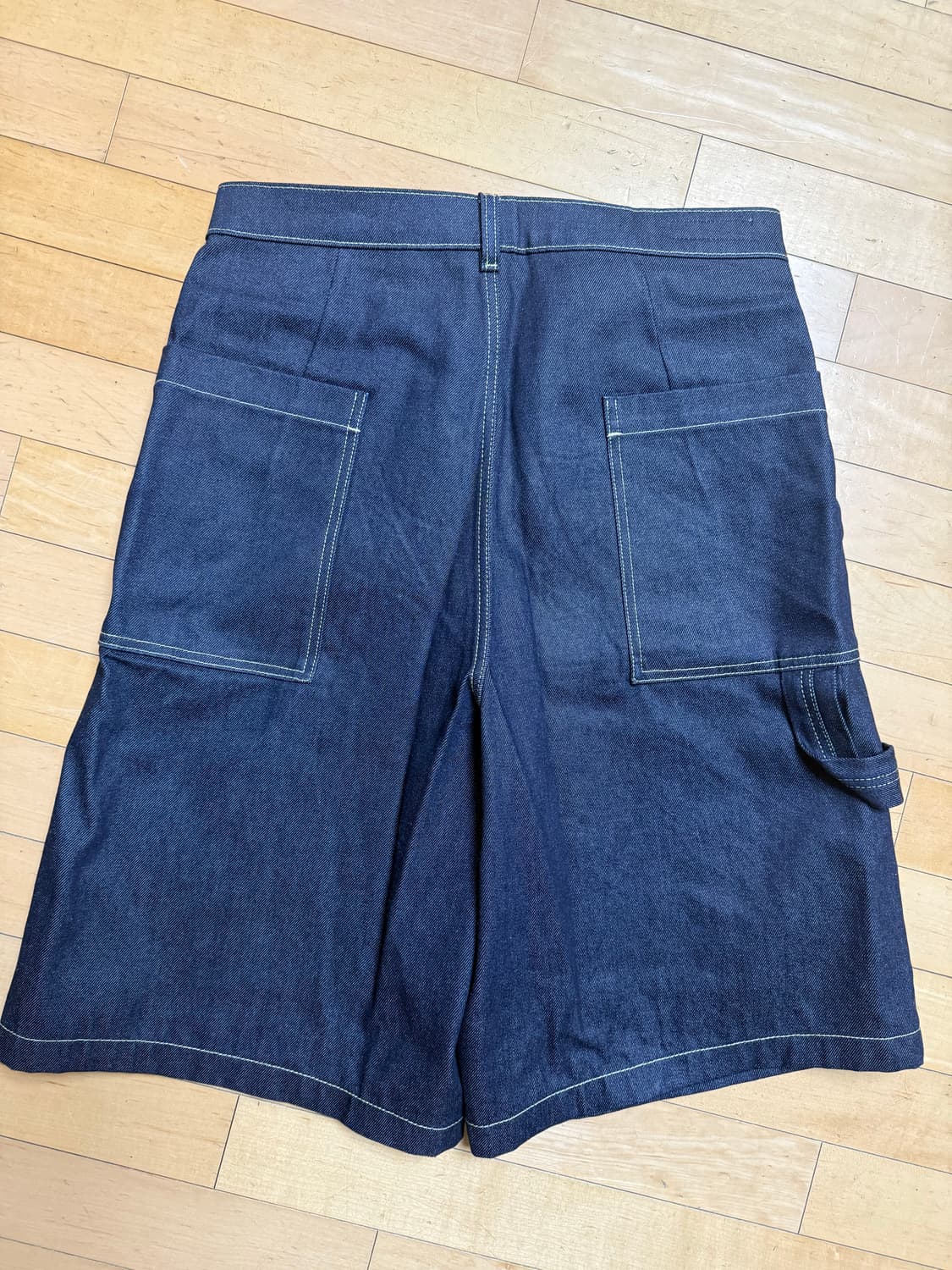 자라 데님 버뮤다 팬츠 상품이미지2