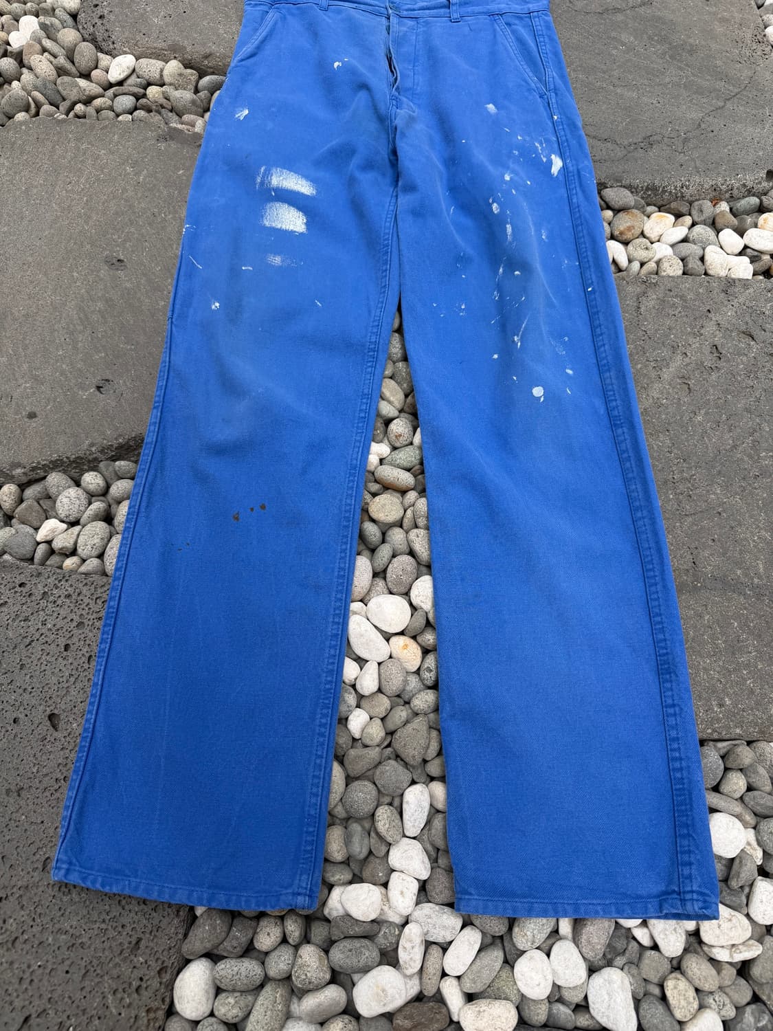 70s DISTRESSED PAINT SPLATTERED 프렌치워크팬츠 상품이미지4