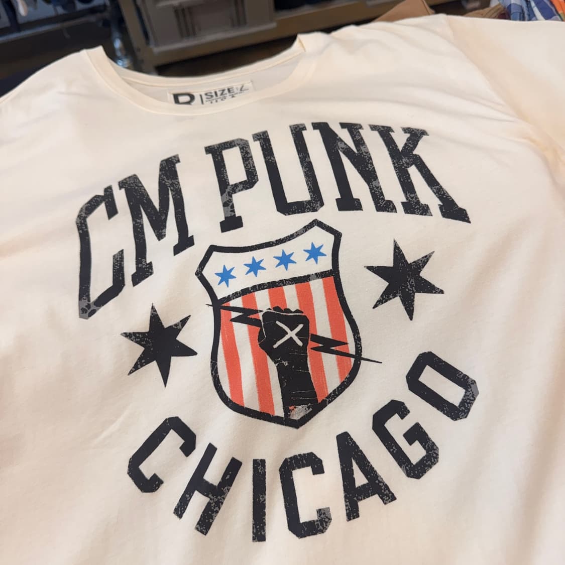 Roots of Fight WWE CM PUNK USA 생산 티셔츠 상품이미지3
