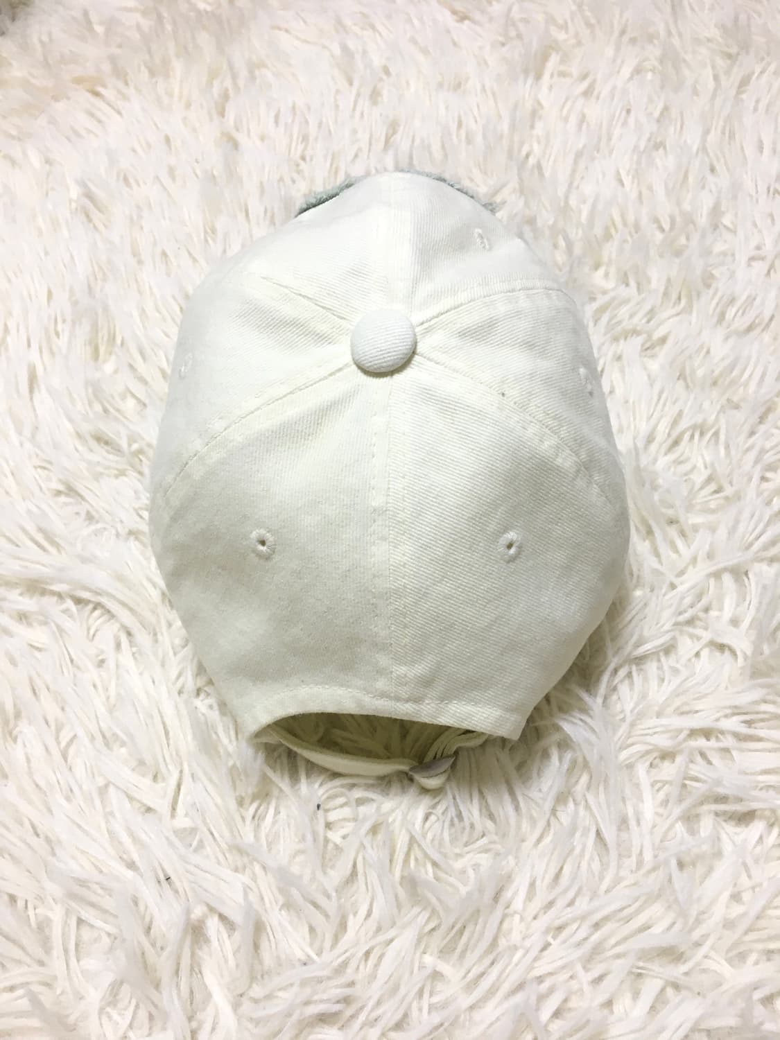 129 아플리케 볼 캡 (cream) 상품이미지3