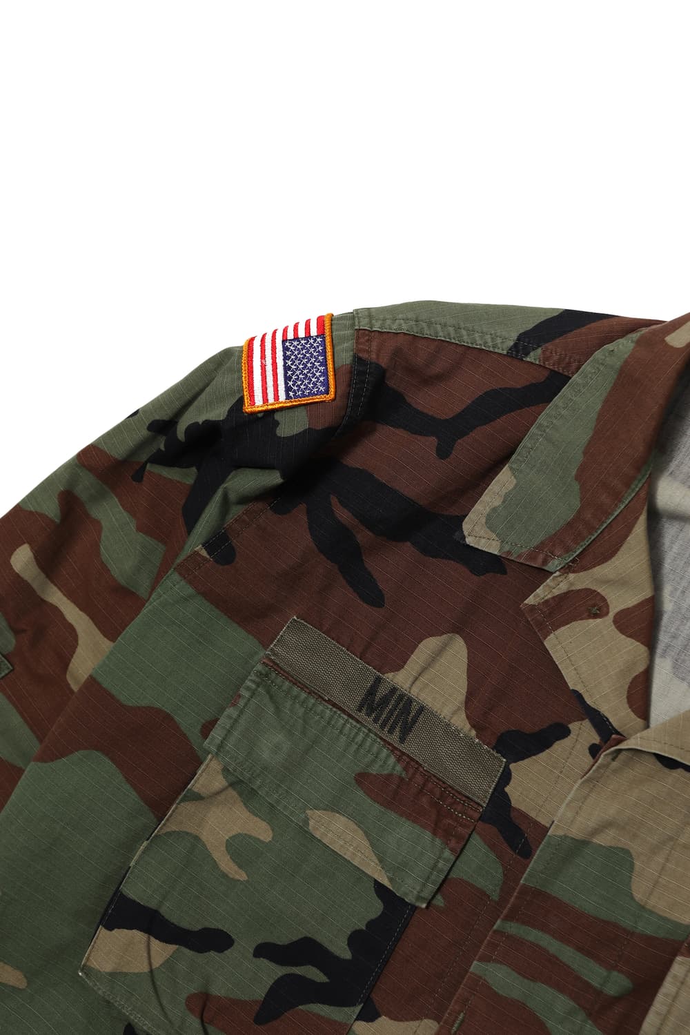USA ARMY 99s BDU 우드랜드 카모 셔츠 자켓  상품이미지4