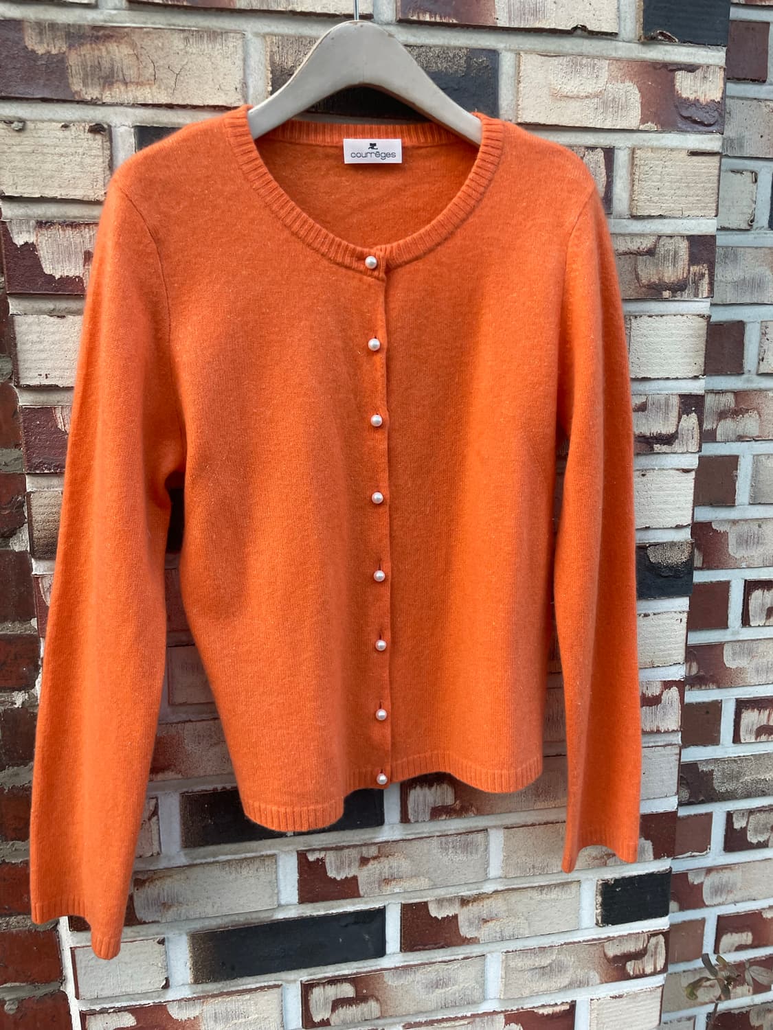 꾸레쥬캐시미어가디건 상품이미지1