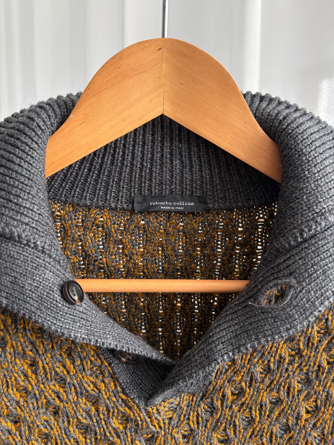 로베르토 콜리나 엑스트라 파인 메리노 울 니트 상품이미지8