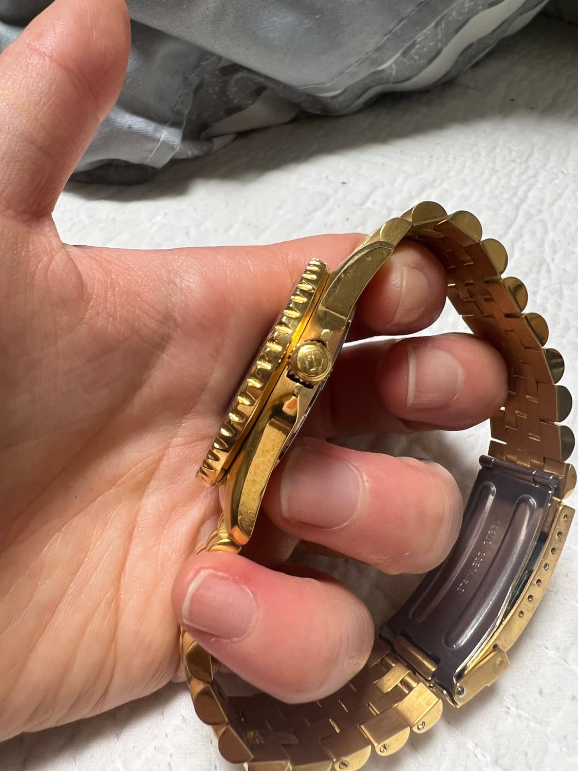 태그호이어 1000 다이버 금장 울프 오브 월스트리트 디카프리오 시계 상품이미지5