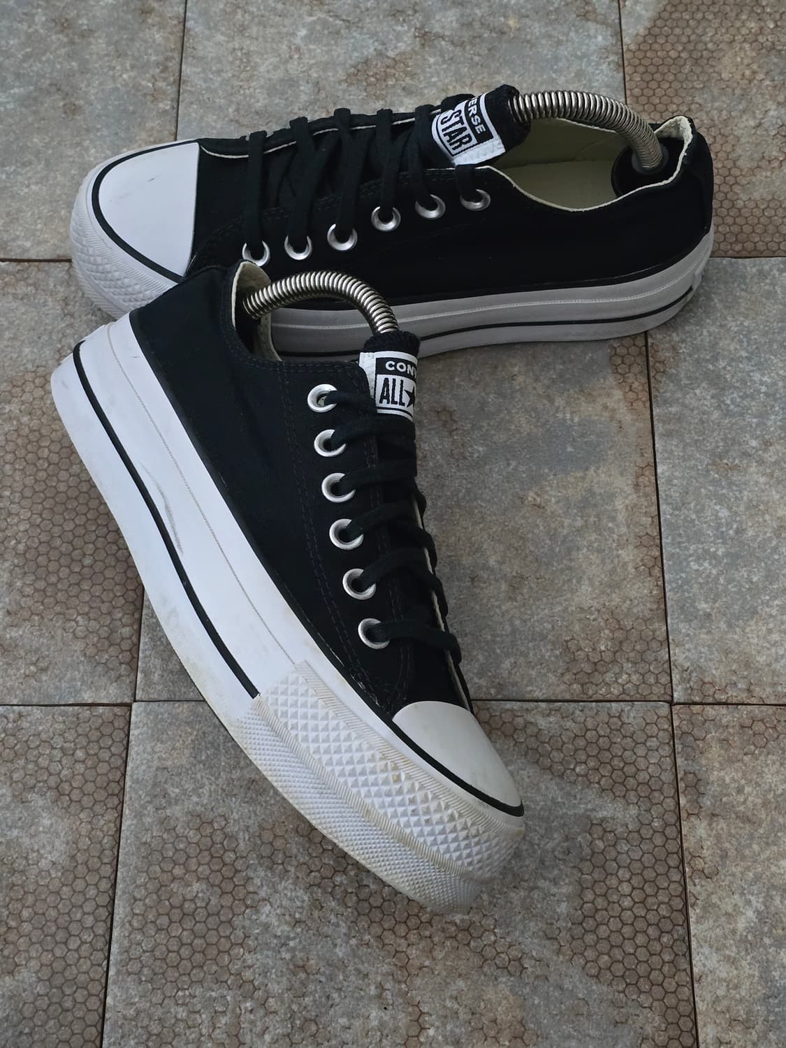 (230)컨버스 척테일러 올스타 리프트 캔버스 로우 상품이미지8