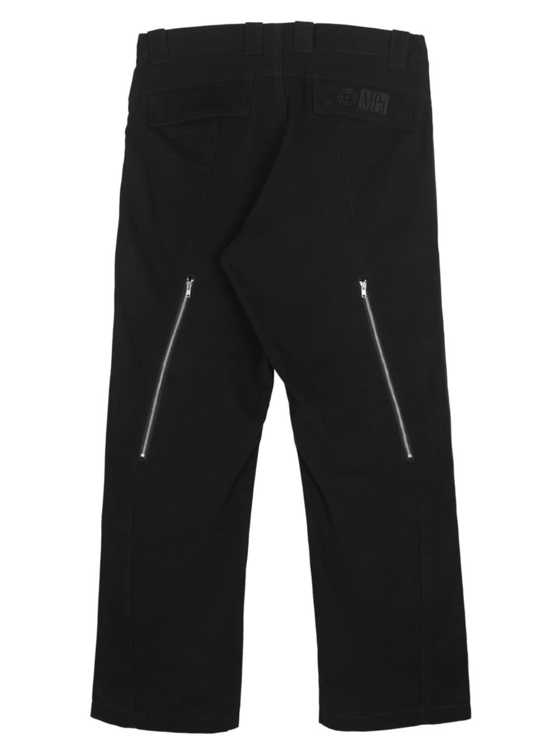 플라스틱프로덕트 웨이브 지퍼 팬츠 블랙 M 상품이미지1