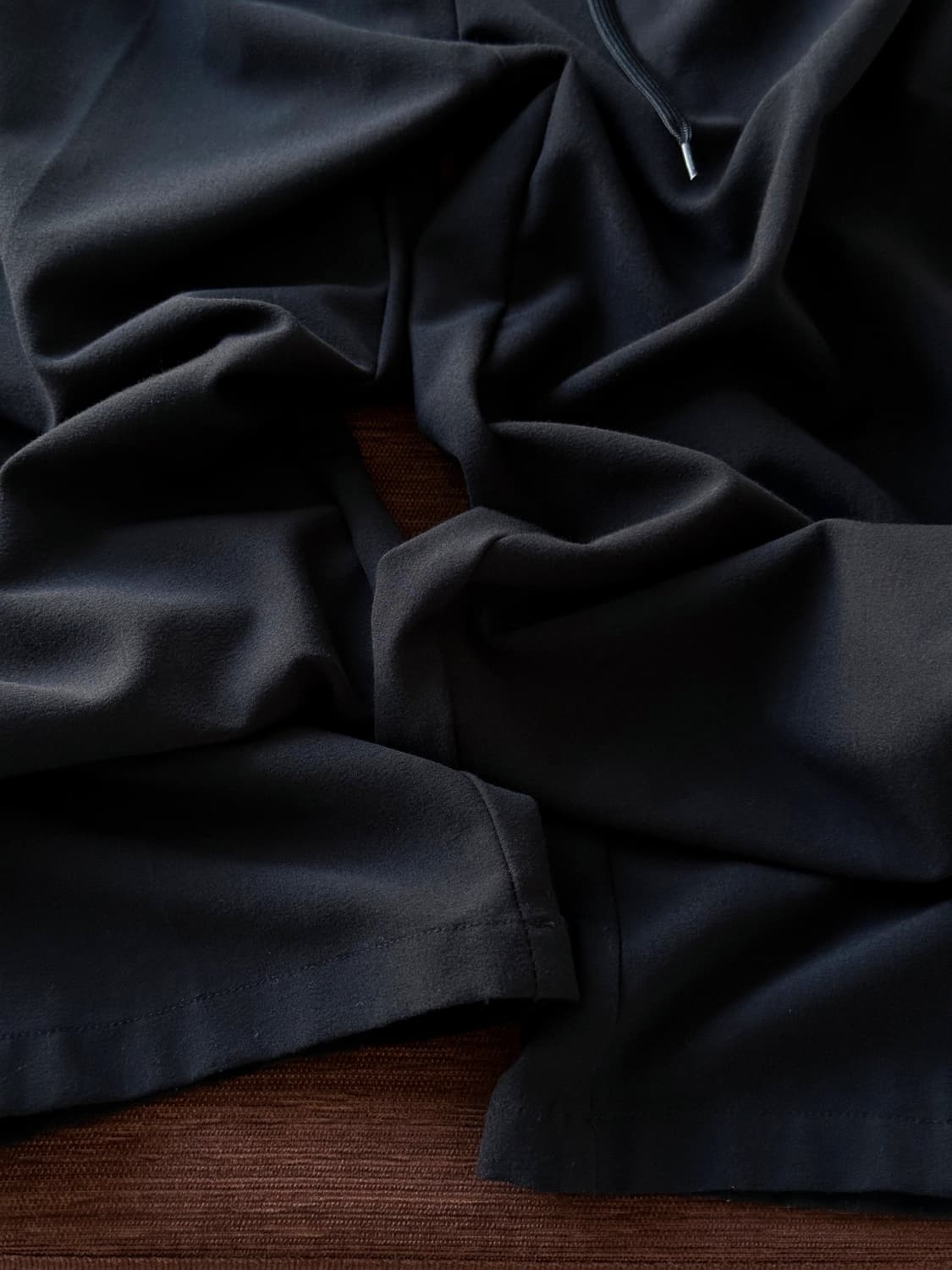 Poly rayon 2 tuck wide straight easy tro 상품이미지10