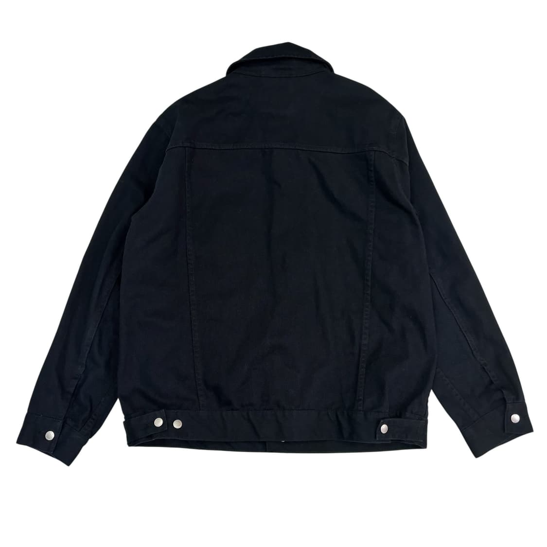 후아유 블랙 트러커 자켓 상품이미지5