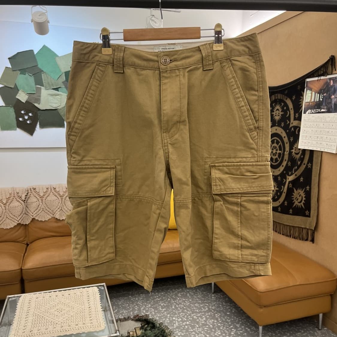 빈티지 캐주얼 스트릿 카고 버뮤다 반바지 30인치 C11928 상품이미지3
