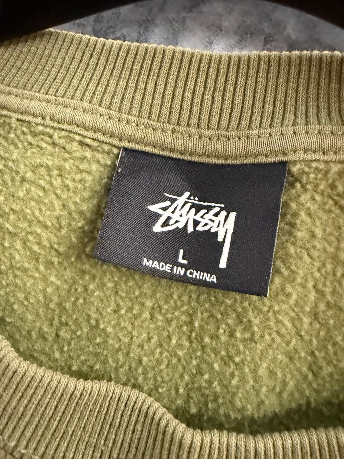 Stussy logo sweatshirt L 상품이미지6