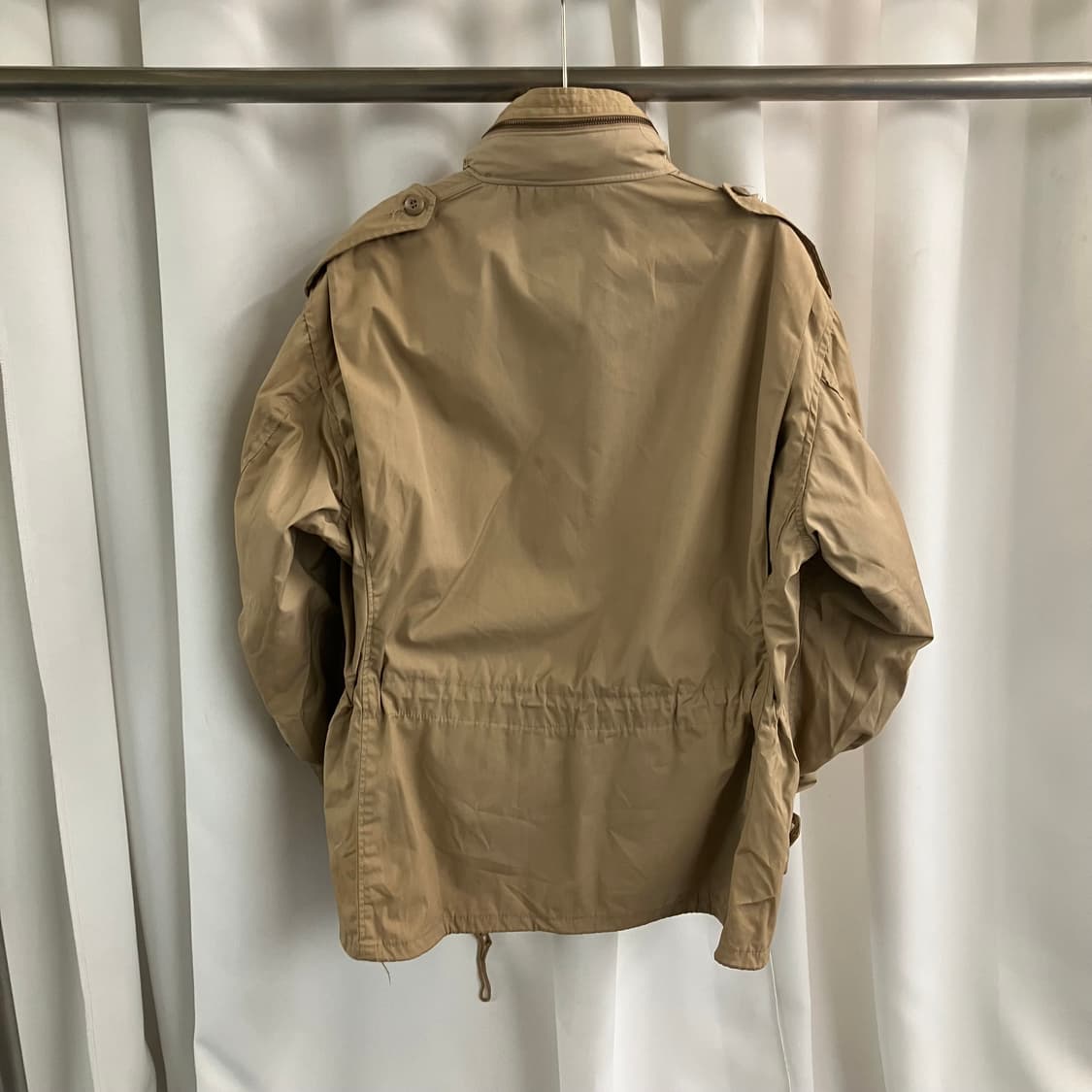 U.S 미군 베이지 M-65 필드 자켓 L 상품이미지2