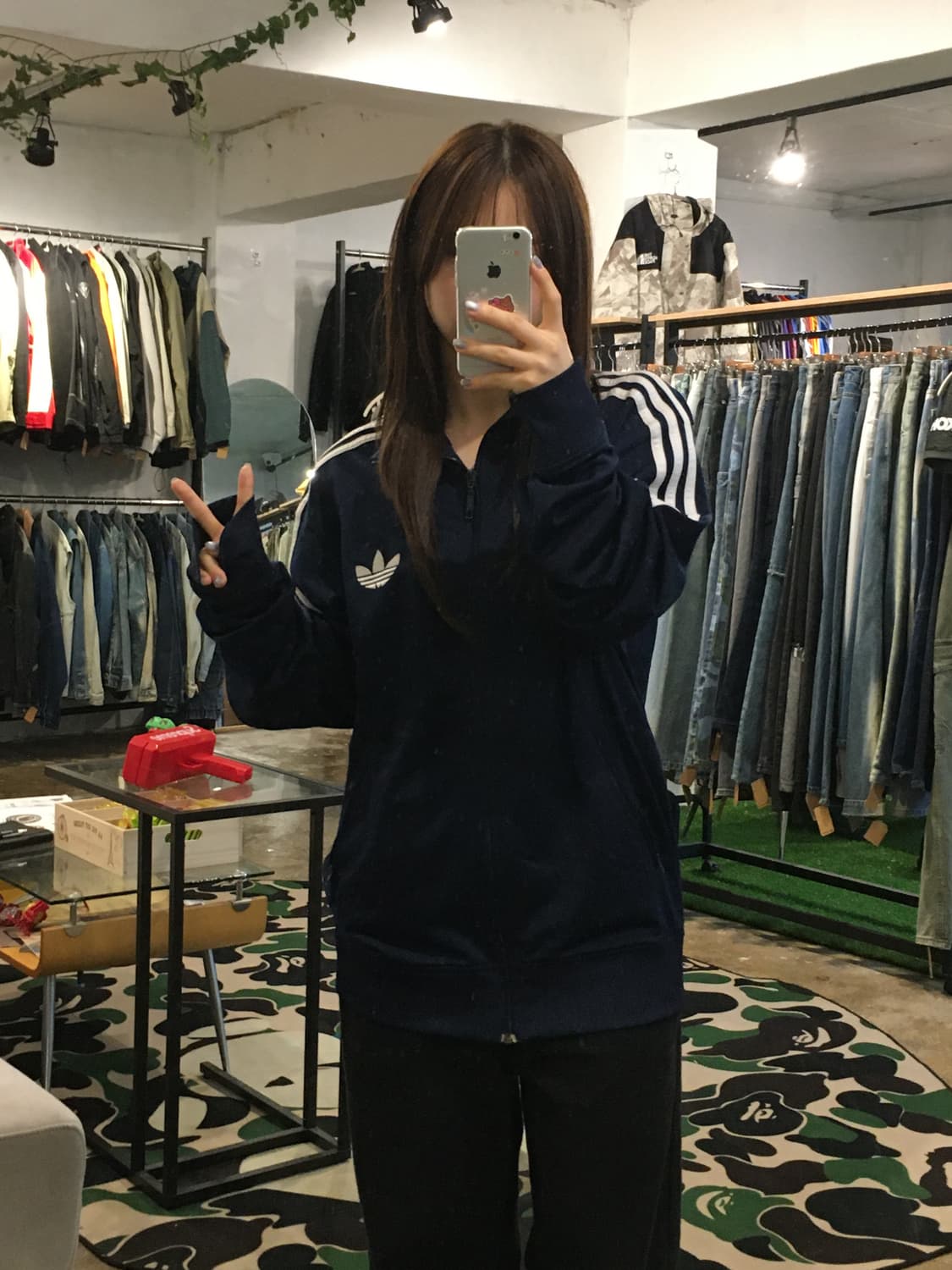 아디다스 구파이어버드져지 네이비 상품이미지6
