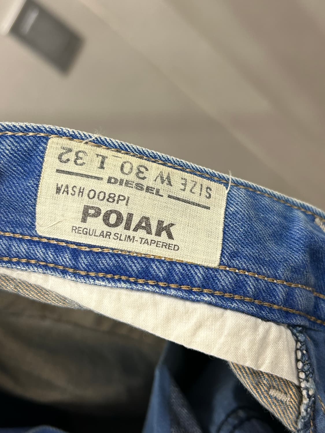 DIESEL 디젤 청바지 빈티지 데님 팬츠 블루 상품이미지9