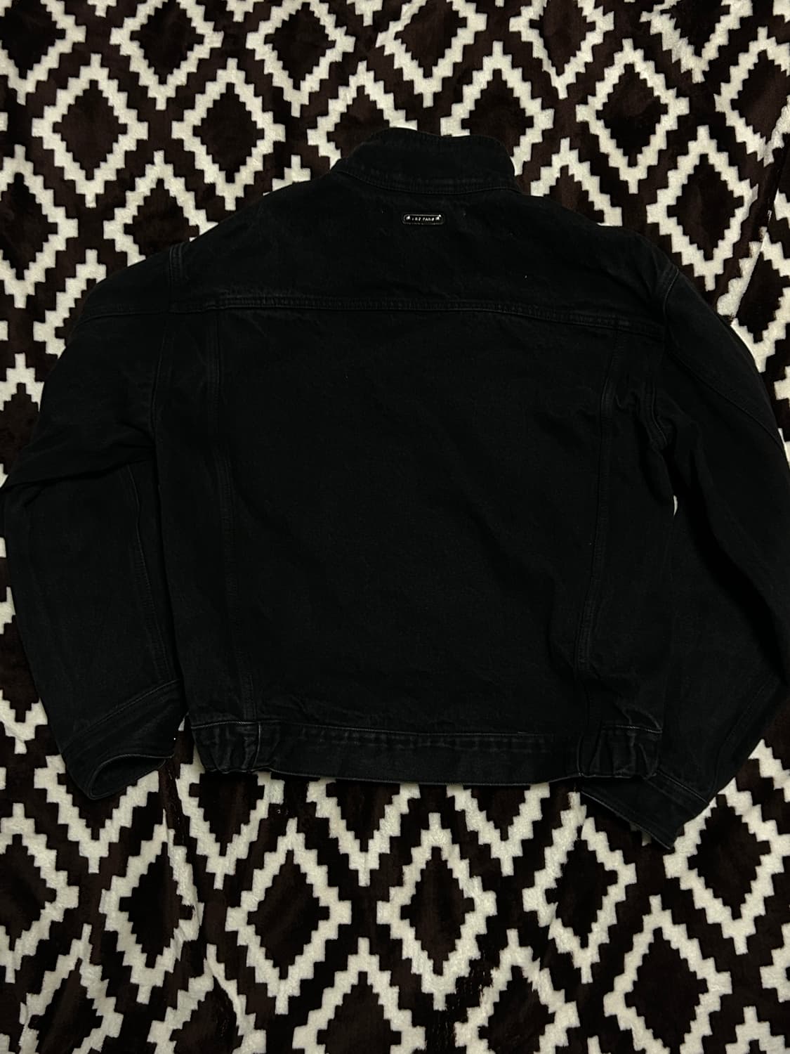 IRO 더블 플래킷 데님 블루종 남성 M 상품이미지3