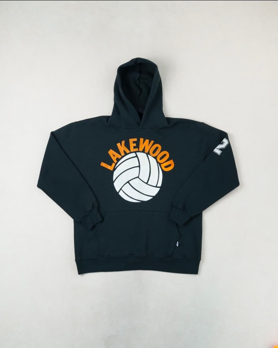 (XL) 러셀 애슬레틱 후디 스웻셔츠 블랙 상품이미지1