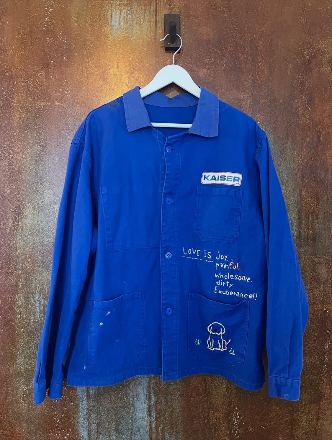 Frenchworkjacket 프렌치 자수 커스텀 자켓  상품이미지1