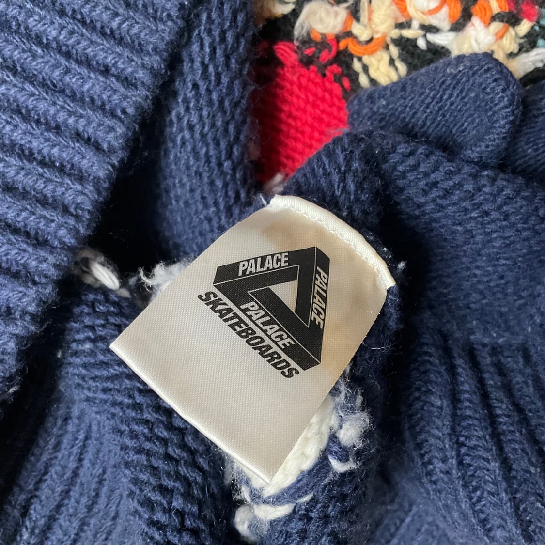 팔라스 데몬 코위찬 니트 블루 L 상품이미지6