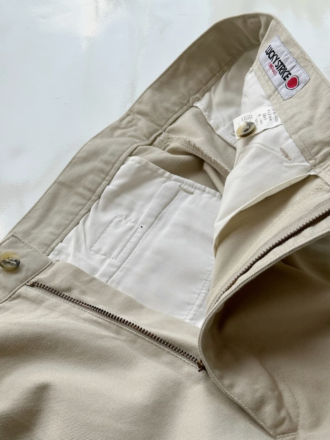 2 pleats wide chino pants 상품이미지6