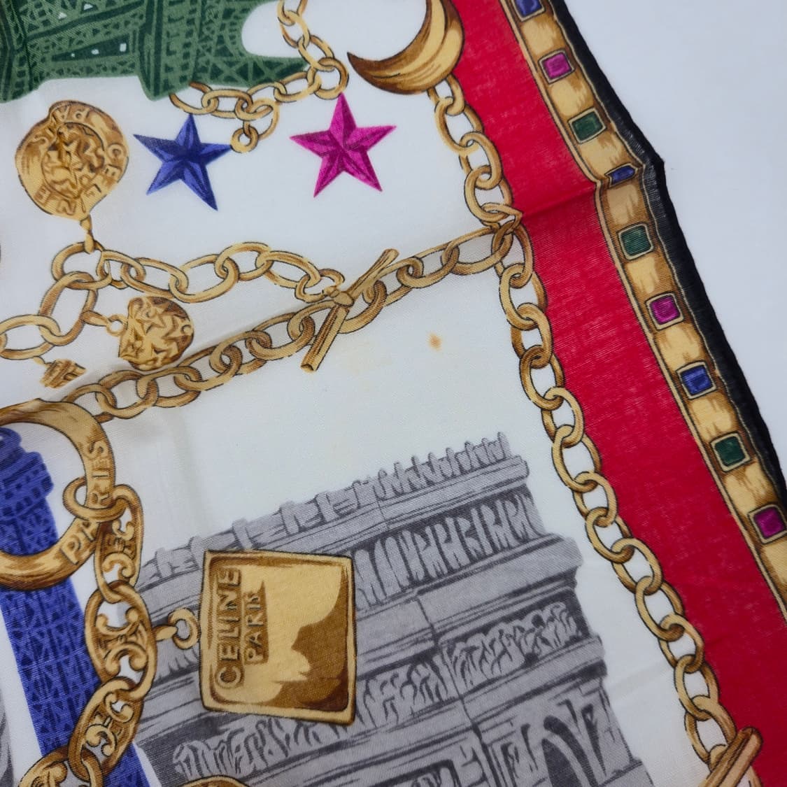 CELINE 셀린느 손수건 스카프 [BF10454-563-05] 상품이미지6